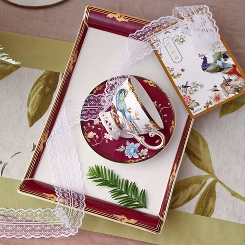 طقم شاي متكامل Après-midi أحمر