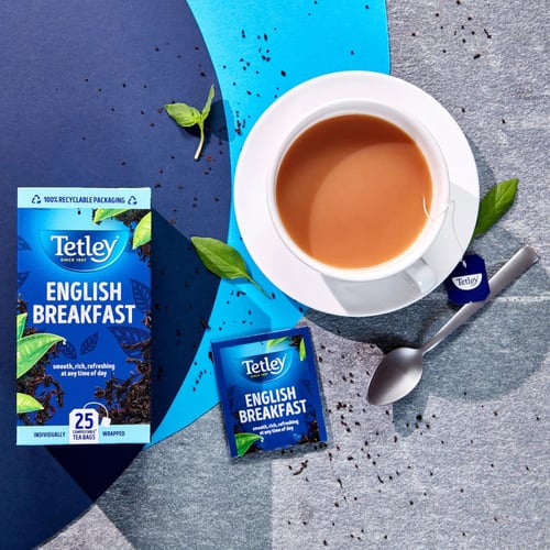شاي أسود Tetley الإفطار الإنجليزي