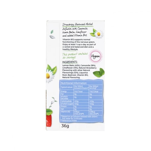 شاي أعشاب مزيج سوبر Twining الهدوء والاسترخاء