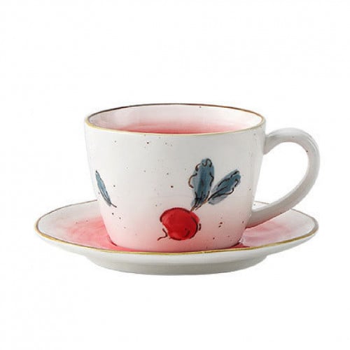 كوب سيراميك يدوي Radish