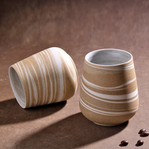 كوب قهوة لاتيه Sand