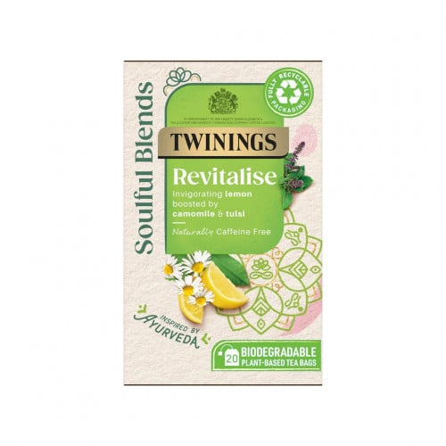 شاي أعشاب سولفل بليند Twining الليمون والبابونج