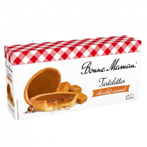 تارت الكراميل بالشوكولاته الفاخر Bonne Maman