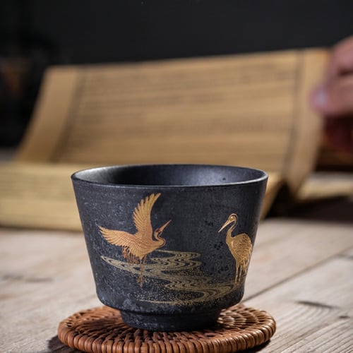 كوب شاي/اسبريسو ياباني Flamingo