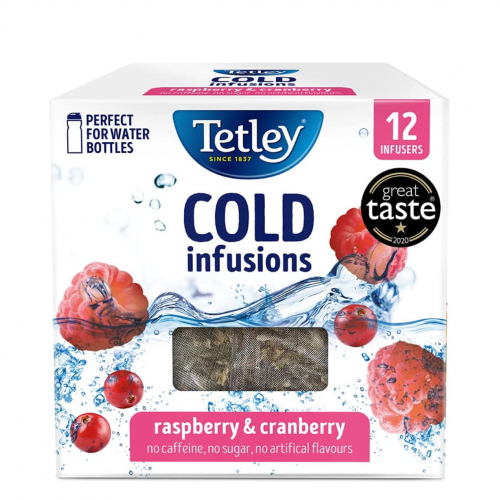 منقوع الماء البارد Tetley التوت البري والكران بيري