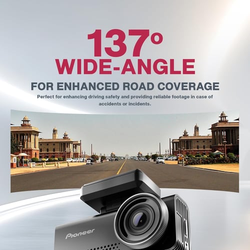 بايونير داش كام امامي خلفي 4k مع خاصية الذكاء الاص...