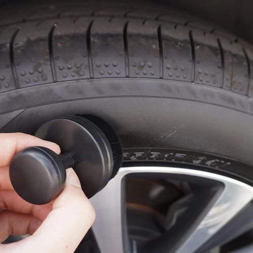 فرشة تلميع كفرات دائري