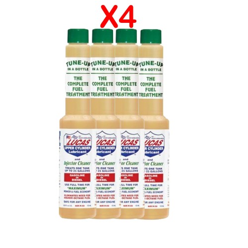 لوكاس | منظف ومزيت البخاخات UPPER CYLINDER عدد 4 ح...