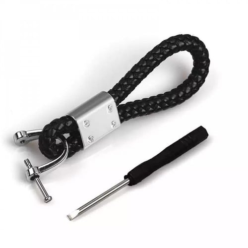 ميدالية | مفتاح بشعار مازدا من الجلد والحديد