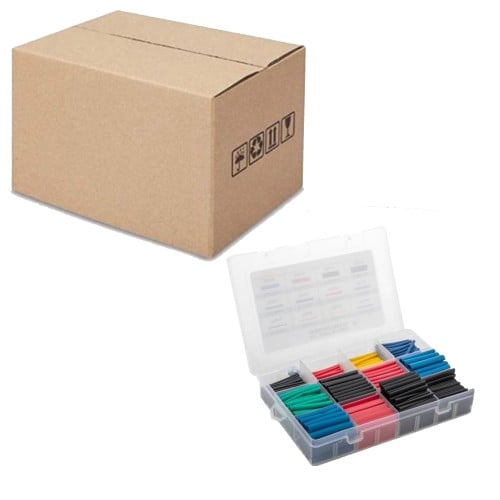 درزن - عازل حراري | للأسلاك ( شرينك ) 530 قطعة - ع...