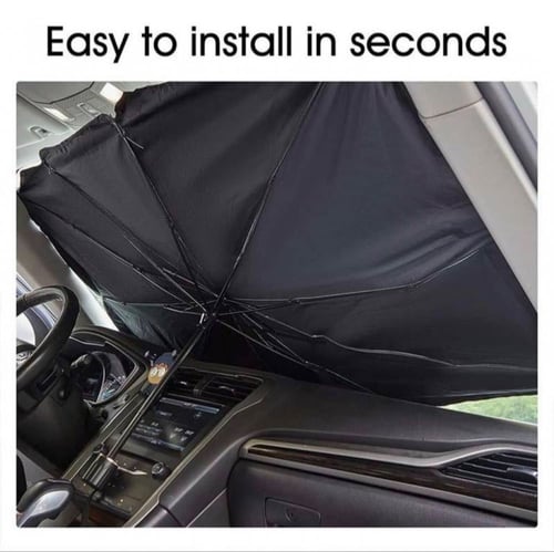 شماسية | للقزاز الامامي قابلة لطي حجم كبير