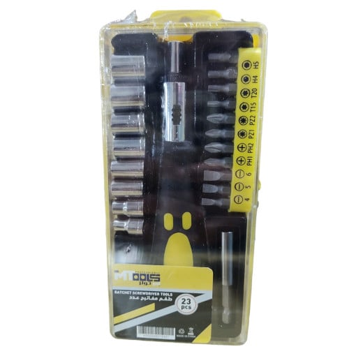 ام تولز | شنطة عدد مكونة من23 قطعة