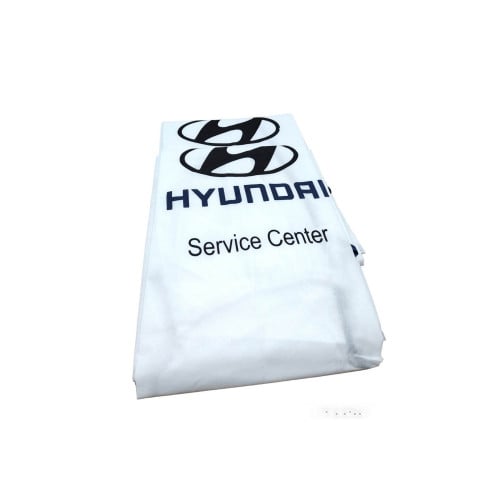 تلبيسة | هونداي ابيض - سائق وراكب - أبيض