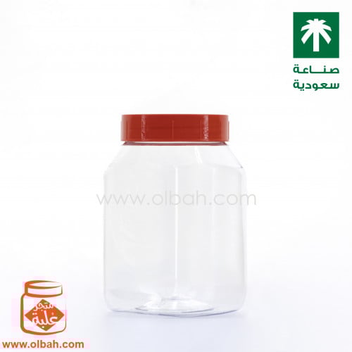 علبة حجم 1100 مل غطاء أحمر - الكمية 32 علبة