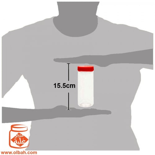 علبة حجم 300مل غطاء أحمر - الكمية 100 علبة