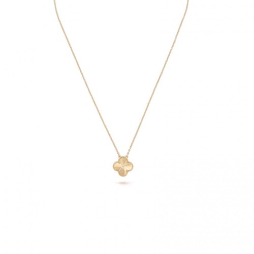 سلسال فان كليف الذهبي وردة كلوفر لون ذهبي