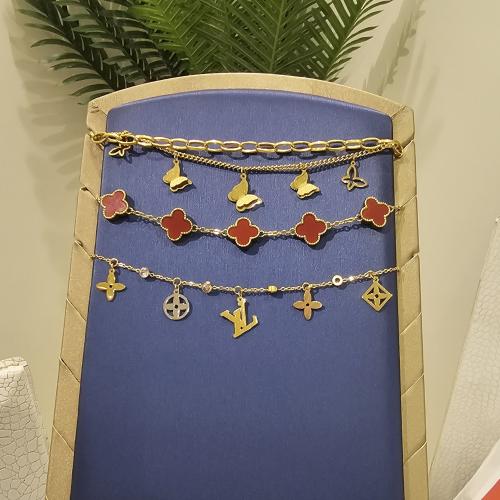 طقم اساور كليف احمر فراشات ال في