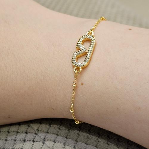 اسوارة فالنتينو ذهبية مرصعة بأحجار