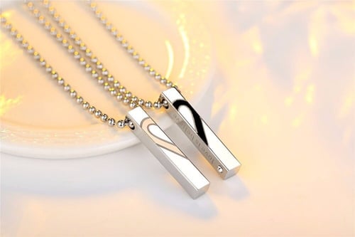 سلسال كابلز (ارتباط - خطوبة - زواج) نصفين قلب مطلي...