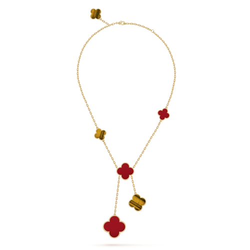 سلسال فان كليف احمر بني 6 وردات