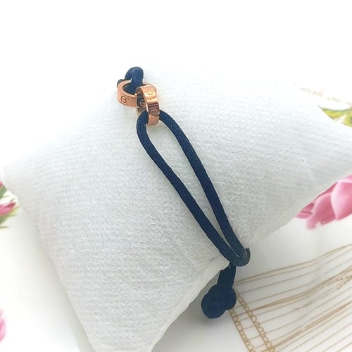 اسوارة كارتير الخيط روز قولد