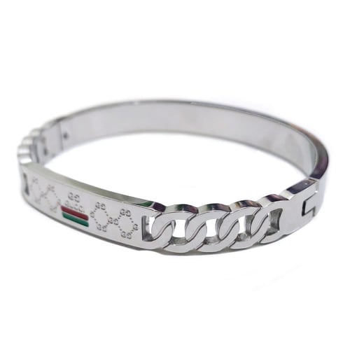 اسوارة قوتشي فضية للرجال والنساء