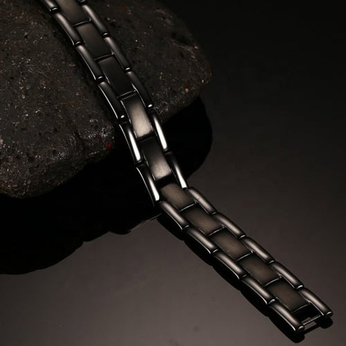 السوار الصحي مطلي تيتانيوم لون اسود