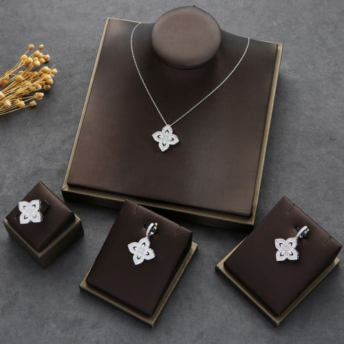 طقم روبرتو كوين فضي 3 قطع