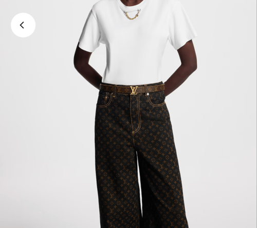 حزام لوي فيتون دبل فيس