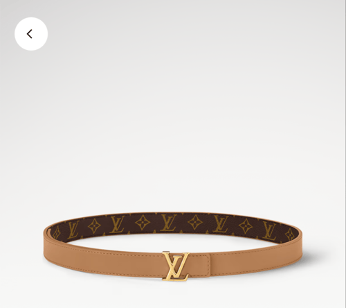 حزام لوي فيتون دبل فيس