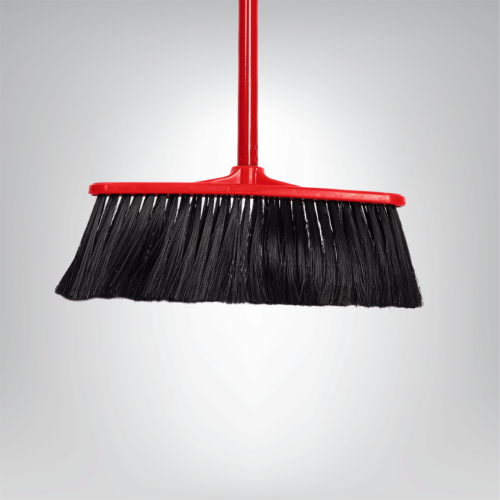 مكنسة لتنظيف الأرضية أحمر