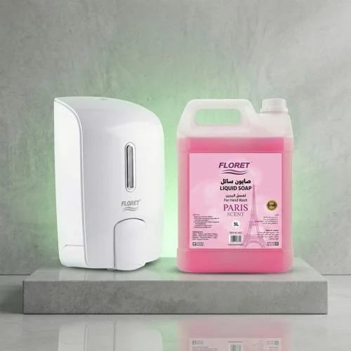 Liquid Soap Dispenser 2000ml + Liquid Soap 5L