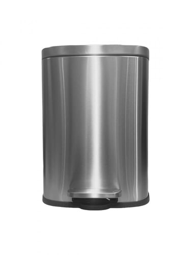 سلة نفايات بدواسة ستانلس ستيل و مقاومة لآثار الأصا...