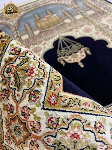 سجادة حرير بلجيكية فاخرة كبيرة سميكة