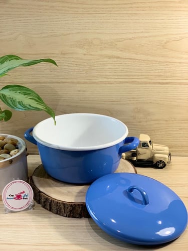 قدر معدني 22 سم