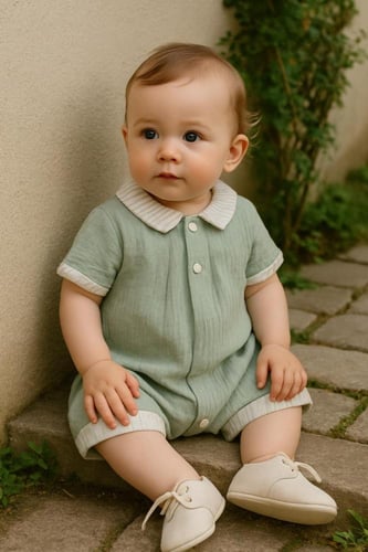 رومبير مواليد صيفي خروج مناسب للبنات والأولاد