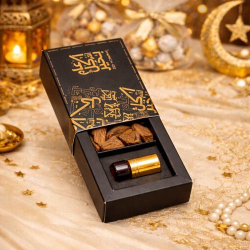 علبة واحدة توزيعات العيد (عود+دهن)