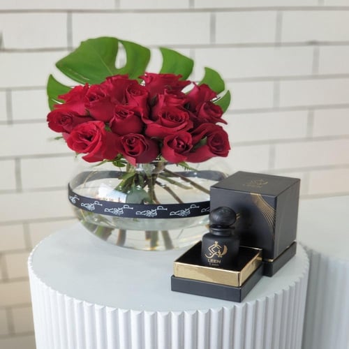 فازة لين مع عطر لين