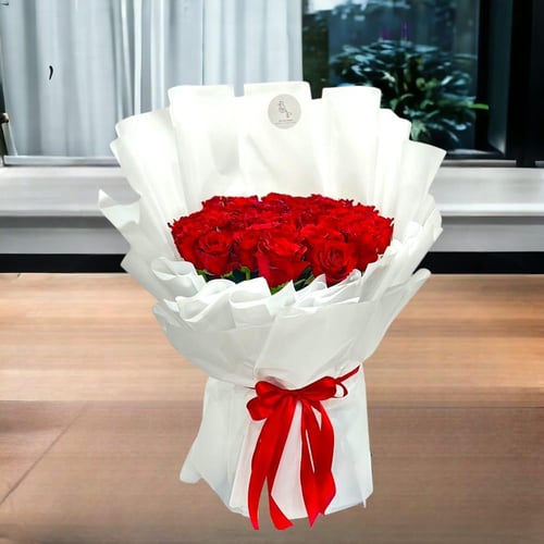 باقة قاعدة 20 وردة