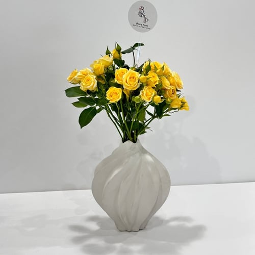 فازة بيبي اصفر Vase Baby Yellow
