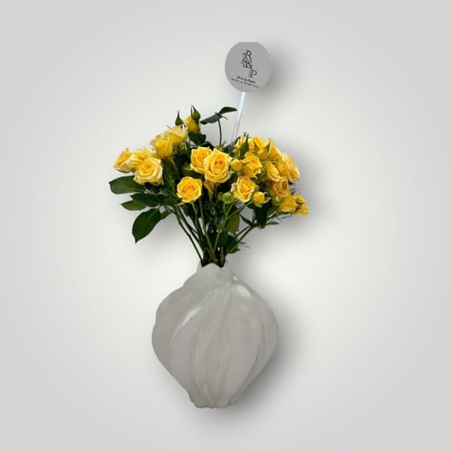 فازة بيبي اصفر Vase Baby Yellow
