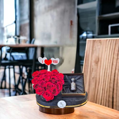 الحب مع عطر لين