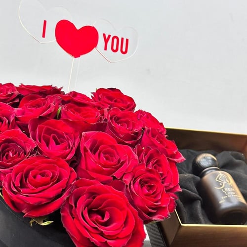الحب مع عطر لين