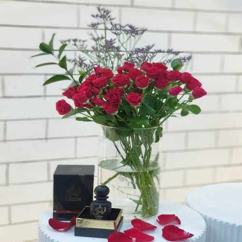 شوق بيبي جوري مع عطر لين shawq byby juri mae leen...