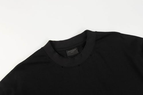 BALENCIAGA Printed cotton-jersey T-shirt