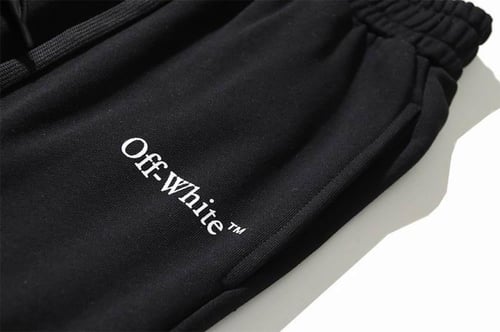 OFF-WHITE Bookish logo-print track pants