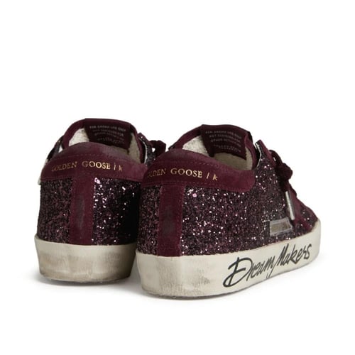 Women's Super-Star LTD in cherry glitter with cher...