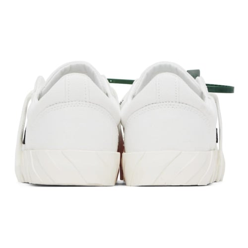 OFF-WHITE White Vulcanized Low Sneakers
