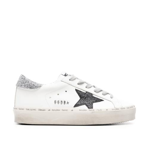 Golden Goose Hi Star Leather Sneakers