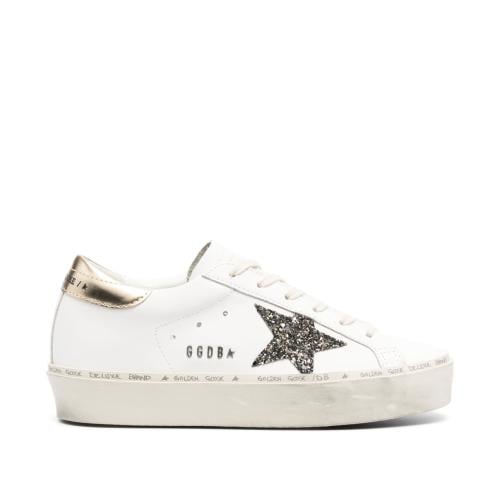 Golden Goose Hi Star Leather Sneakers